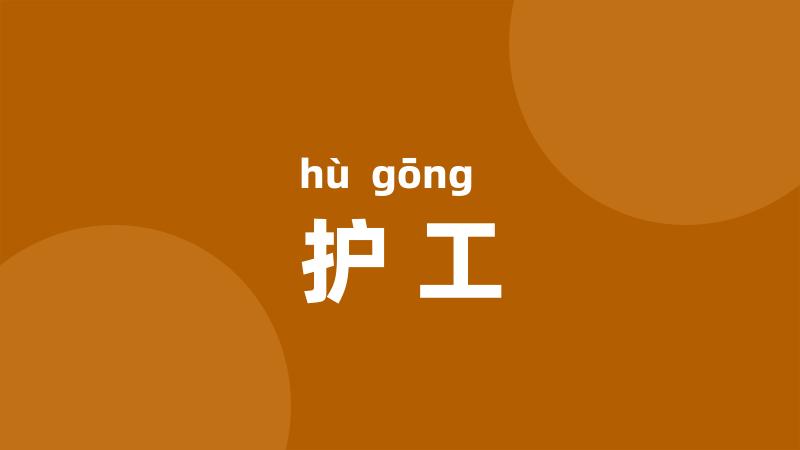 护工