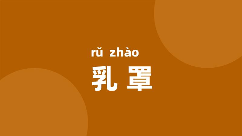 乳罩