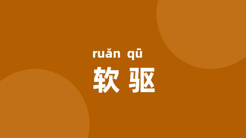 软驱