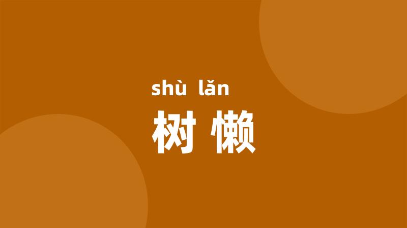 树懒
