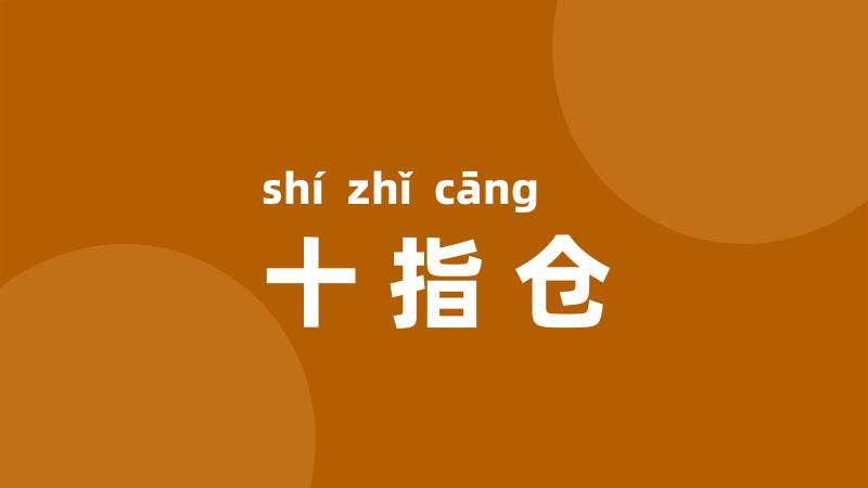 十指仓