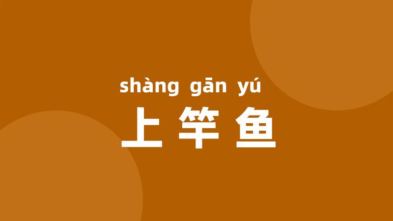 上竿鱼