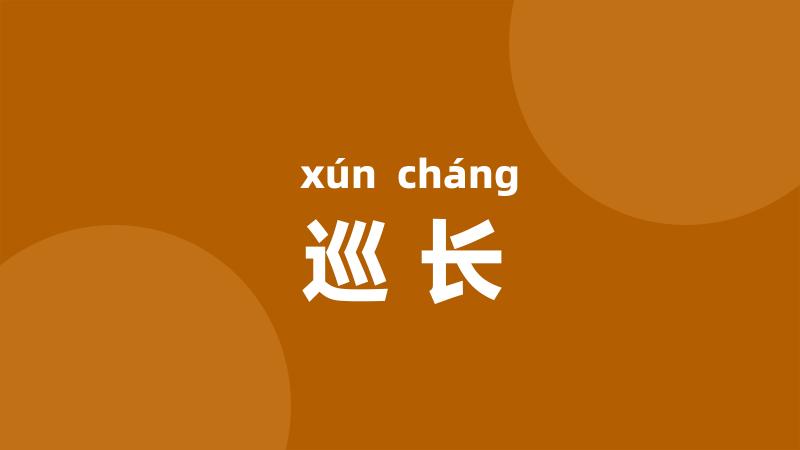 巡长