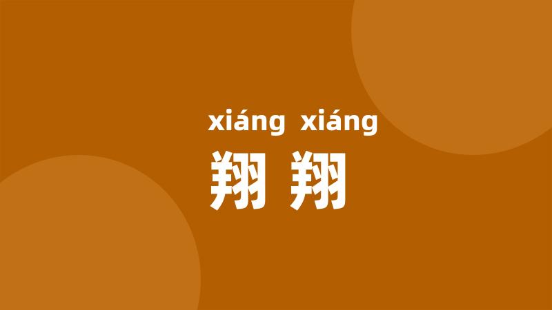 翔翔