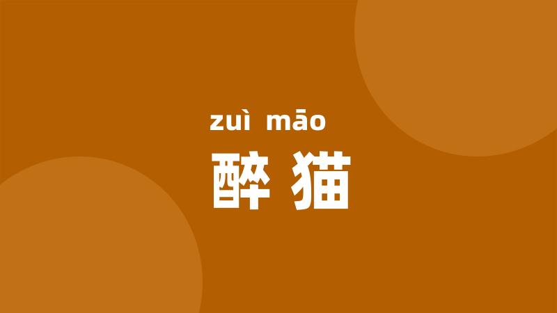 醉猫