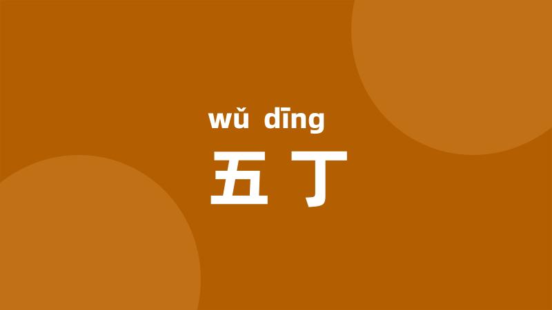 五丁