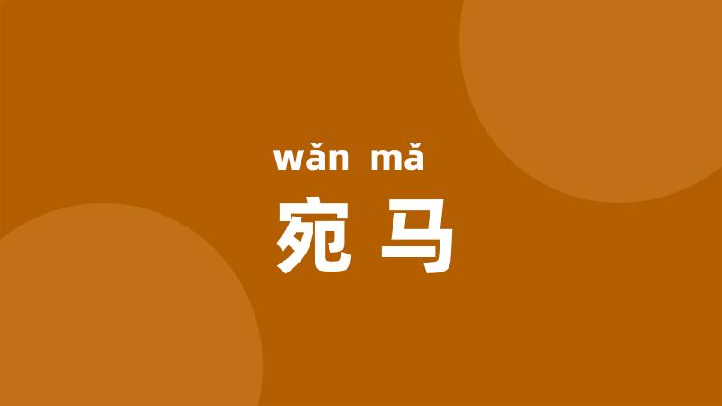 宛马