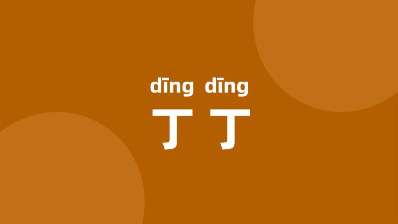 丁丁